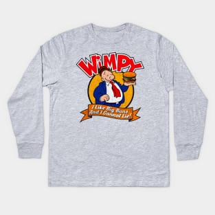 Wimpy Buns Kids Long Sleeve T-Shirt